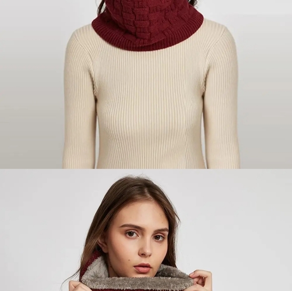 NEW Heated Winter Gator Neck Scarf Headband Facemask - Picture 11 of 15